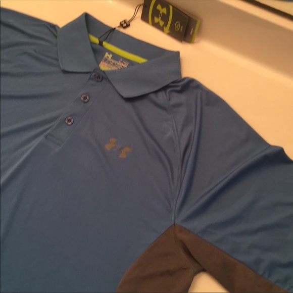 Under Armour UA Men’s Catalyst Golf Polo Shirt - Picture 5 of 8
